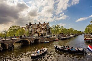 Amsterdam: canal district and country side